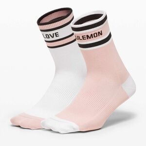 LULULEMON Striped Quarter Socks